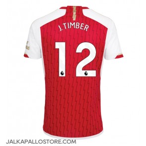 Arsenal Jurrien Timber #12 Kotipaita 2023-24 Lyhythihainen